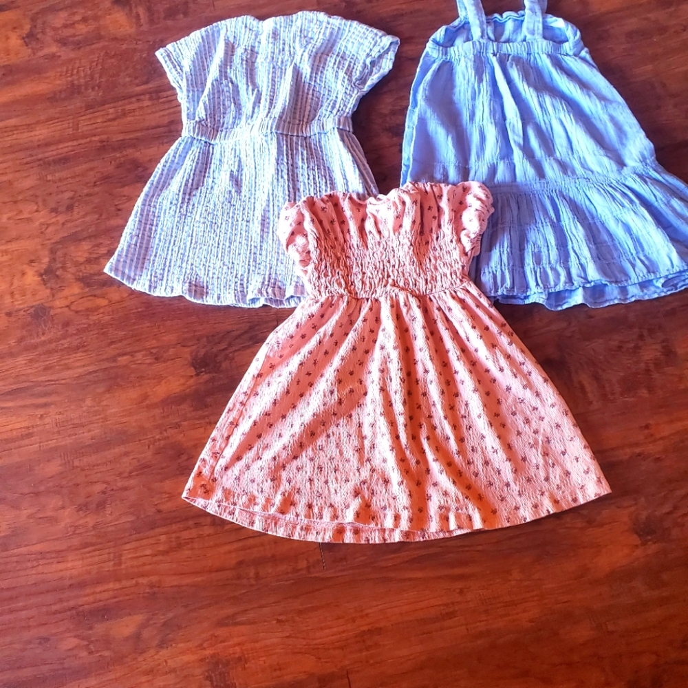 Girls dresses size 4/5 Zara bundle of three pieces